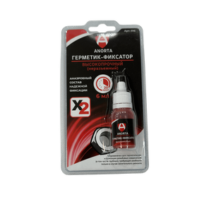 Фиксатор резьбы 6мл неразъемный красный (герметик)